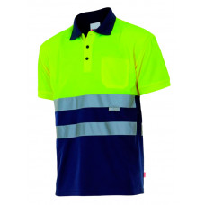 Polo bicolor AV m/c